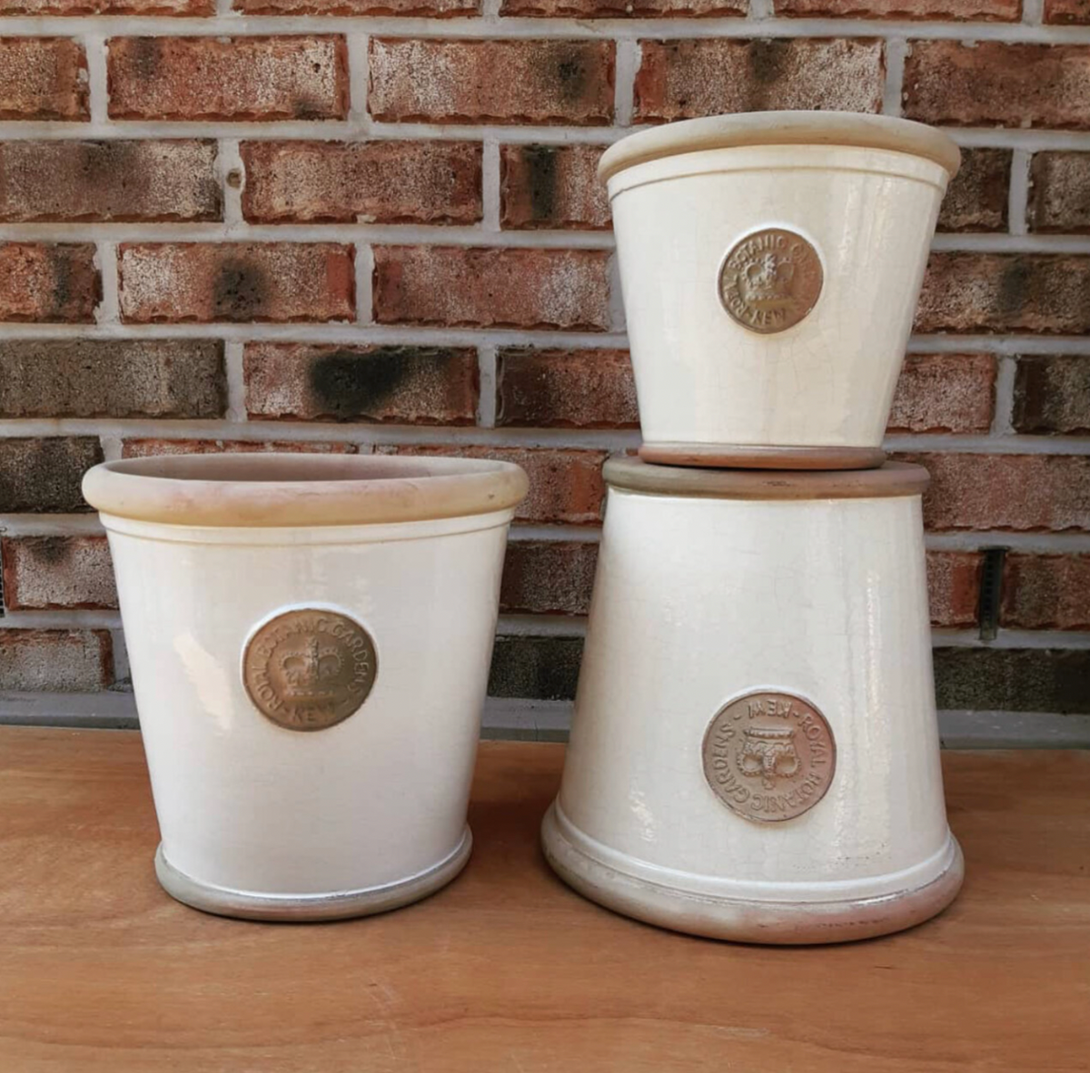 kew botanical garden plant pots Devon Kew Nursery Planter, Assorted Colors – Farm Basket LLC