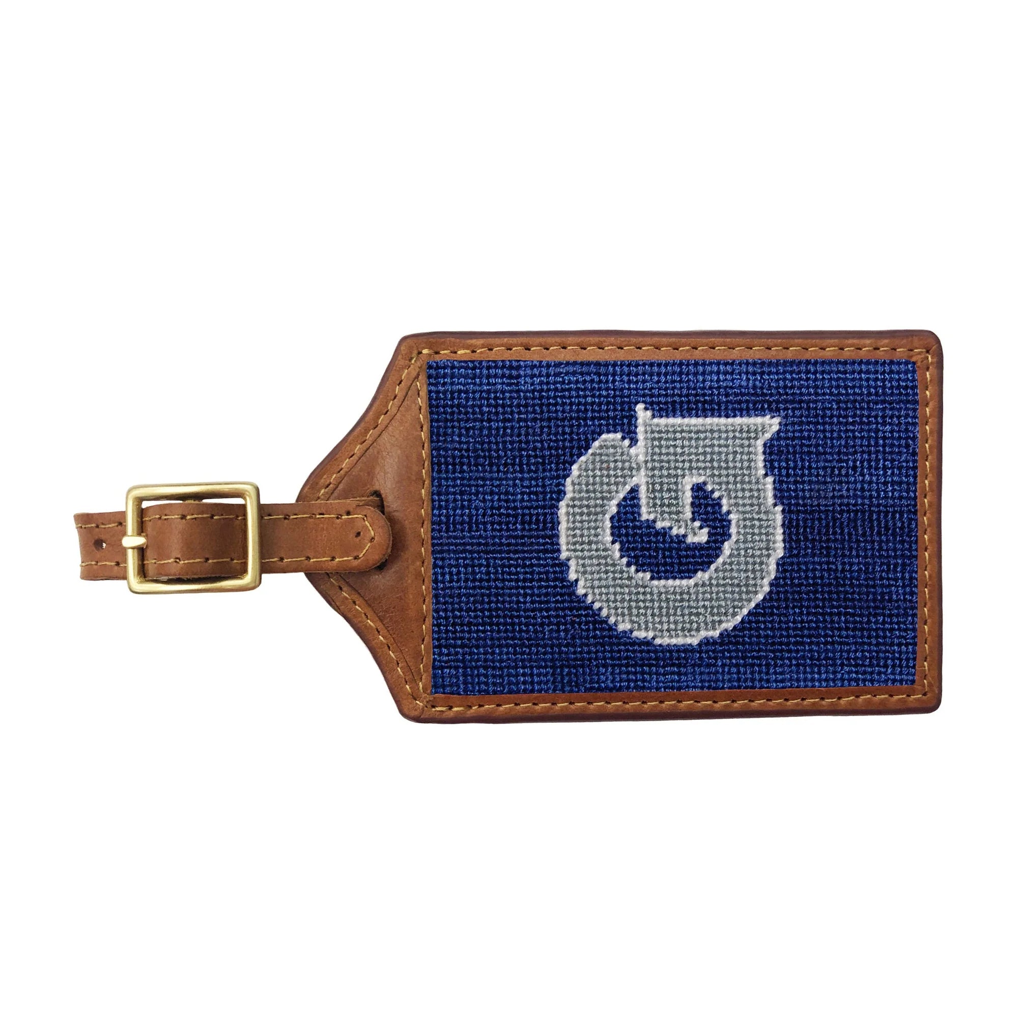 Goergetown Needlepoint Luggage Tag