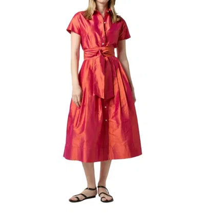 Short Sleeved Classic Shirtwaist Dress Farm Basket LLC