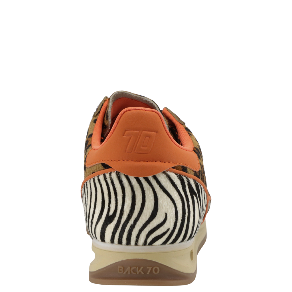 JOGGER L in MIX CUOIO ORANGE, back view