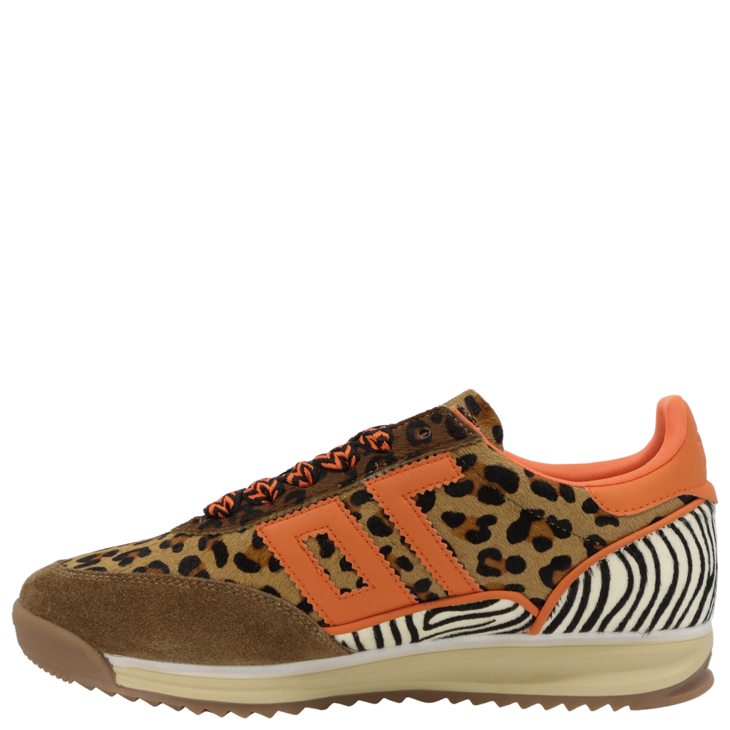 JOGGER L in MIX CUOIO ORANGE, left view