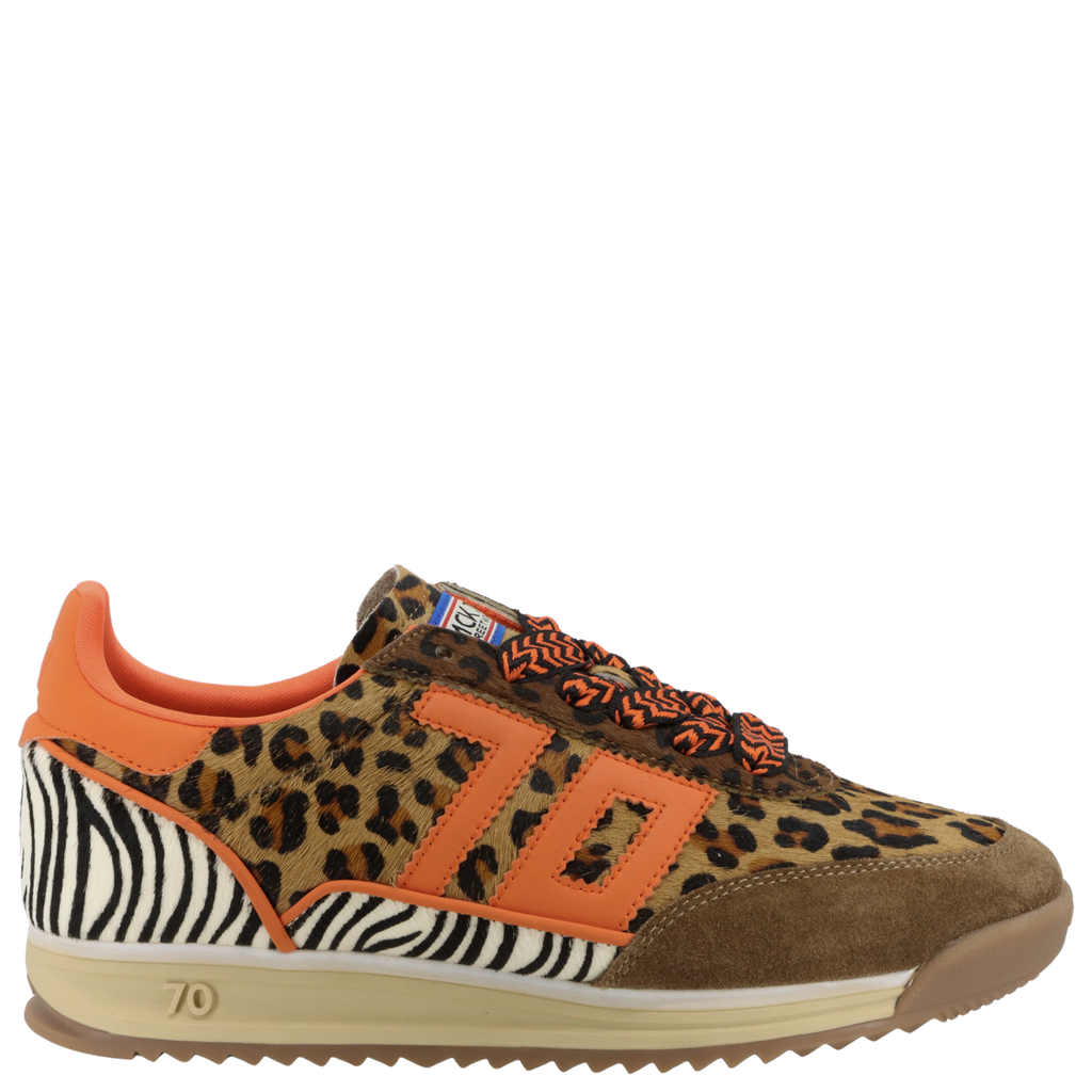 JOGGER L in MIX CUOIO ORANGE, right view