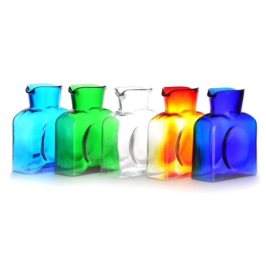 Blenko Crystal Water Bottle - Clear Blenko Water Bottle The