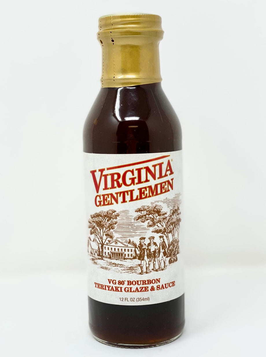 Virginia Gentleman Bourbon Teriyaki Glaze Sauce Farm Basket LLC