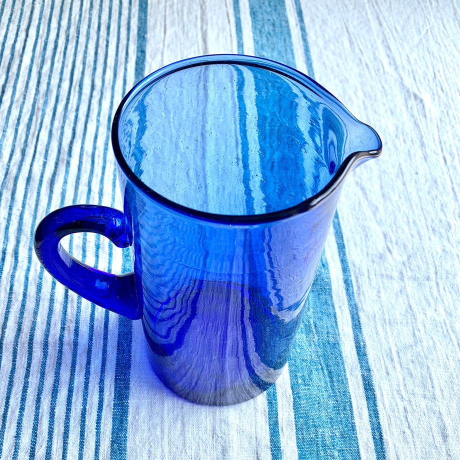 Cobalt Blue Pitcher