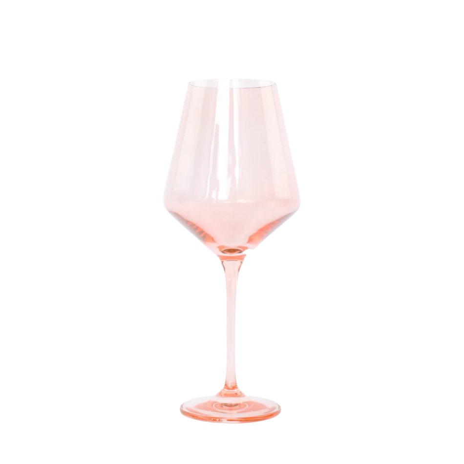 Estelle Colored Wine Stemware Glass, Assorted Colors – Farm Basket LLC
